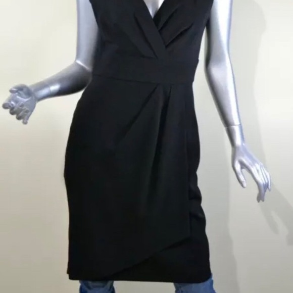 White House Black Market Women’s Small Black Dress - Picture 3 of 12